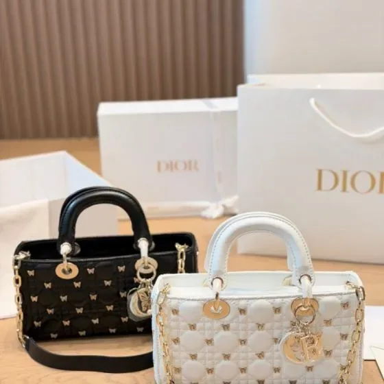 Dior Lady D-Joy Hvid Tophåndtag