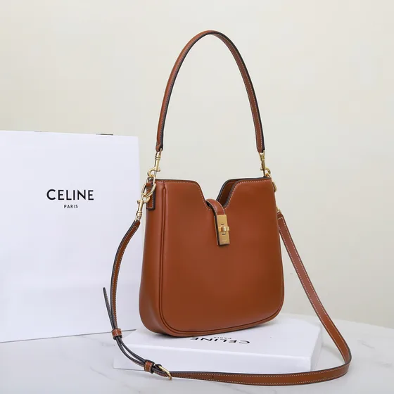 Celine 16 Hobo Brown Hobo