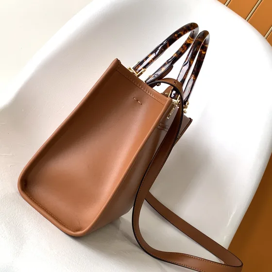 Fendi Fendi Sunshine Small Tote Caramel Tote çanta