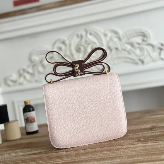 Hermes Constance Light Rosa Crossbody
