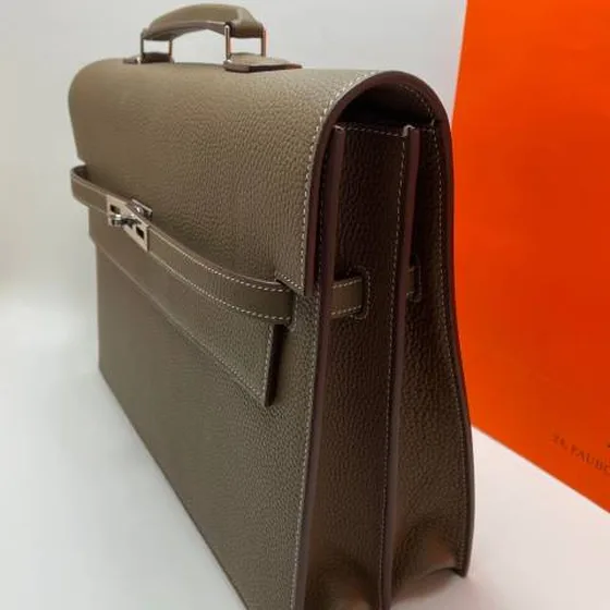 Hermes Kelly Etoupe Togo 37cm business
