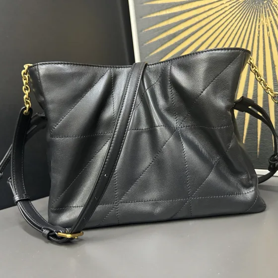 YSL Jamie Pochon Noir Hobo