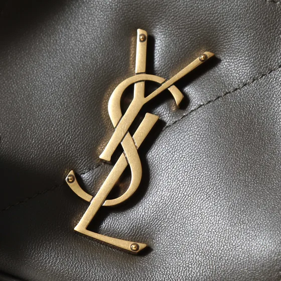 YSL Jamie Shopping Bag Dark Gray Shoulder Bag