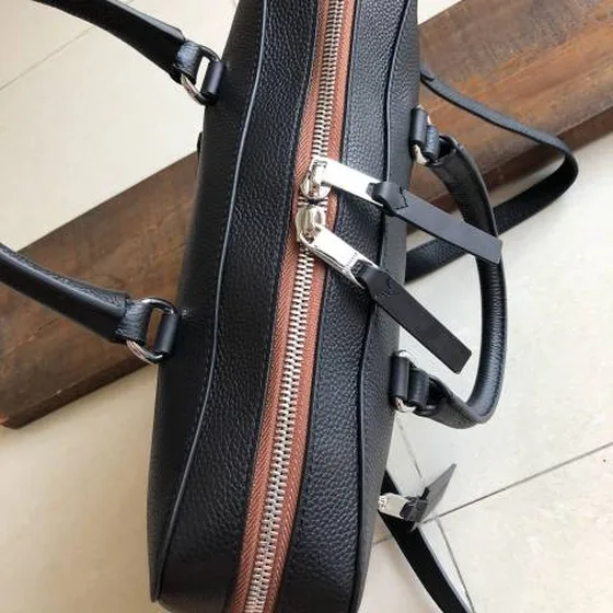 Burberry Mallette Noir 38x27x9cm business