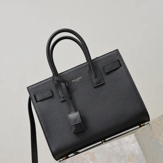 YSL Sac De Jour Noir Anse supérieure