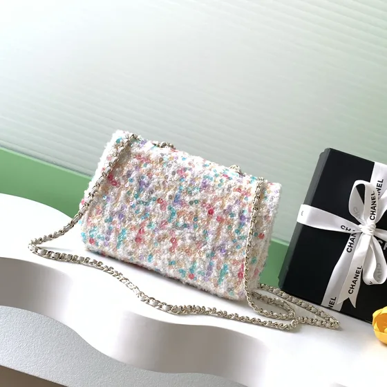 Chanel Classic Flap Multicolor Bolso solapa