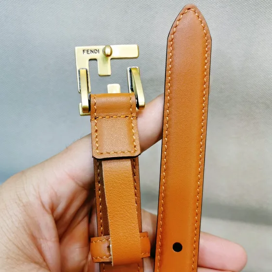 Fendi Ff Belt Brown Belt Bag