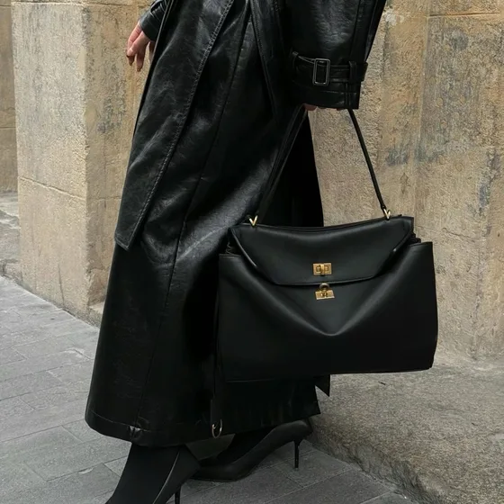 Balenciaga Rodeo Negro Bolso bandolera