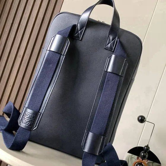 Loewe Mochila Azul-marinho Azul couro granulado everyday