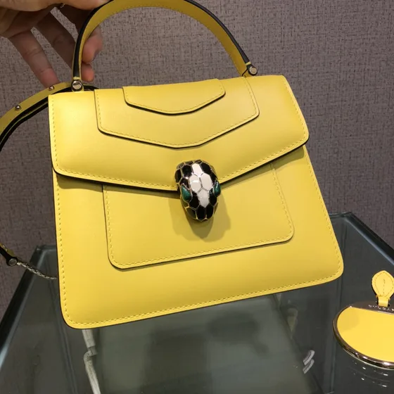 Bvlgari Serpenti Forever Tophåndtag Gul Tophåndtag