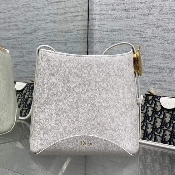 Dior Medium C'Est Dior Bag Beyaz Omuz çantası