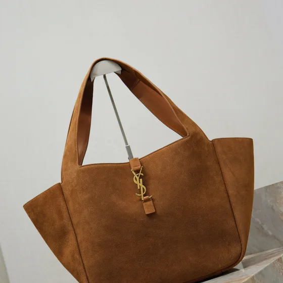 YSL Le 5 À 7 Bea Tote Nâu Tote Bag