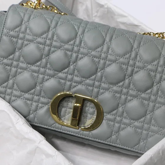 Dior Dior Caro Gray Crossbody