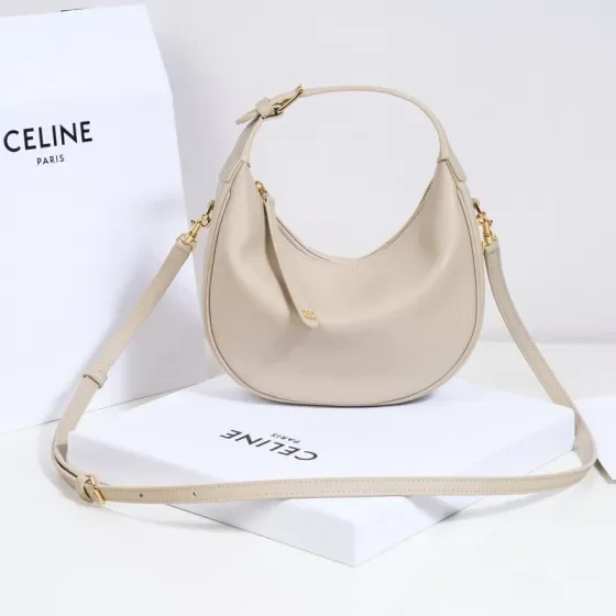 Celine Lulu Bag Beige Hobo