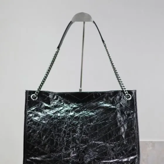YSL Niki Shopping Tote Black Tote Bag