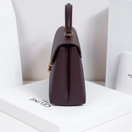 Celine Triomphe Bordô Alça superior