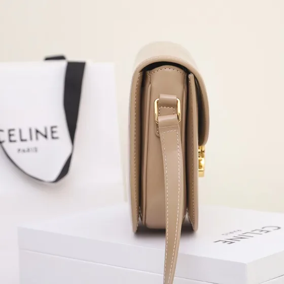 Celine Triomphe Nude Beige Crossbody