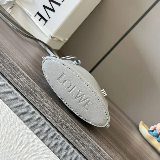 Loewe Dice Pocket Light Gray Crossbody