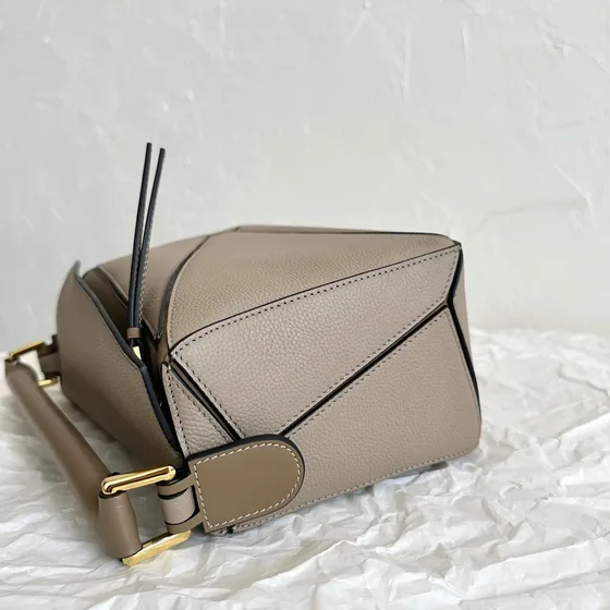 Loewe Puzzle Bag Sand Beige Tophåndtag