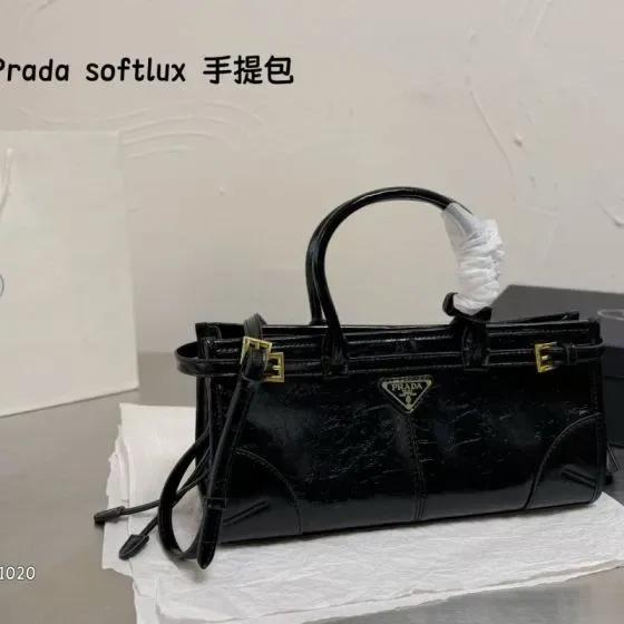 Prada Softlux Noir Anse supérieure