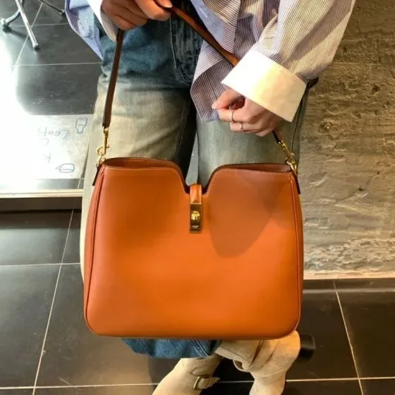 Celine Camille 16 Soft Caramel Shoulder Bag