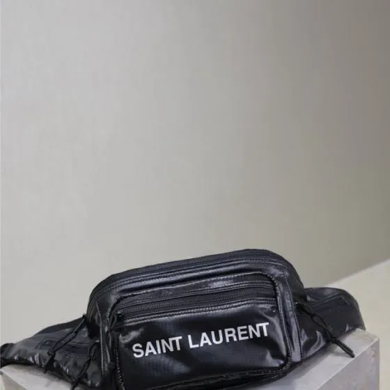 YSL Nuxx Logo Belt Bag Black Belt Bag