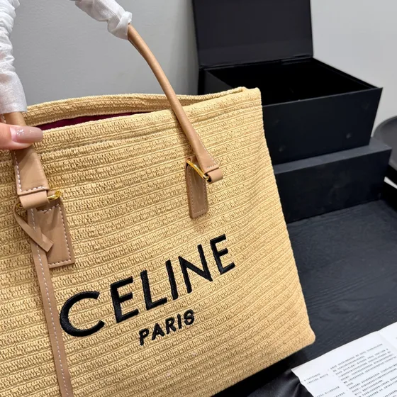 Celine Cabas Thais Beige Shoppertasketur