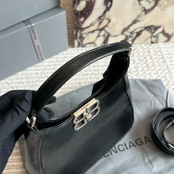 Balenciaga Bb Soft Hobo Hitam Hobo
