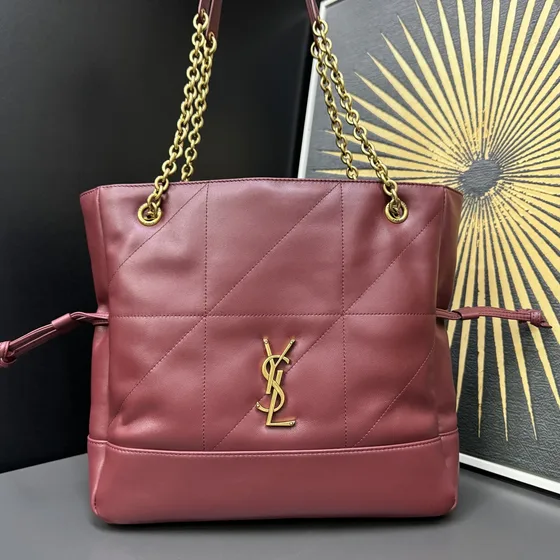 YSL Jamie Shopping Bag Dusty Rose Tote Bag