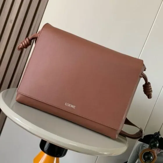Loewe Flamenco Clutch Brown Crossbody