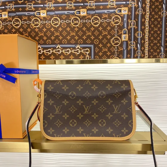 Louis Vuitton Diane Brown Crossbody