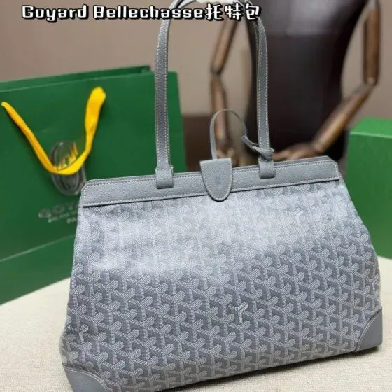 Goyard Bellechasse Gray Tote Bag