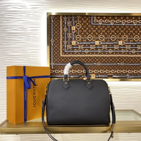 Louis Vuitton Speedy Bandouliere Noir Anse supérieure