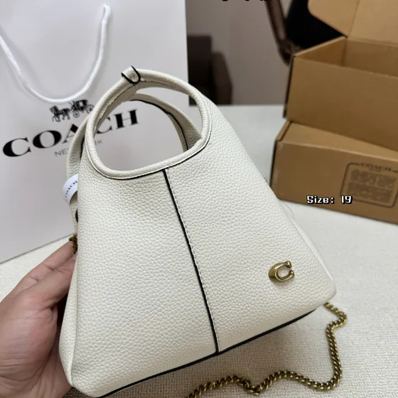 Coach Mini Lana 19 Weiß 19cm Crossbody