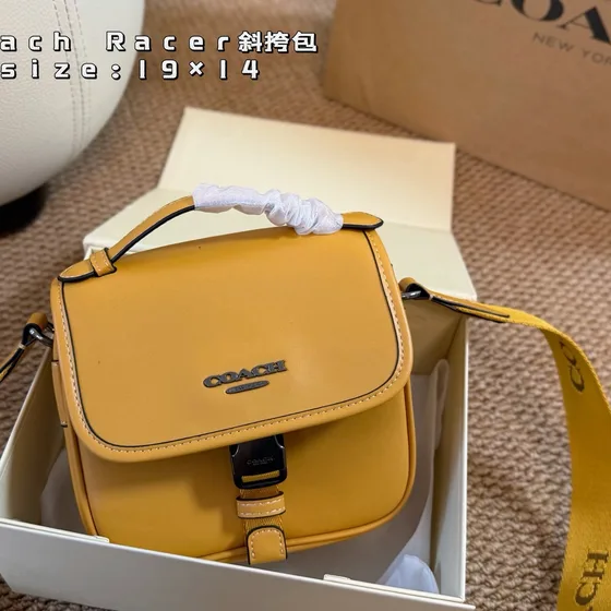 Coach Racer Crossbody Multiple/Amarillo/Azul/Azul marino/Blanco 19x14cm Crossbody