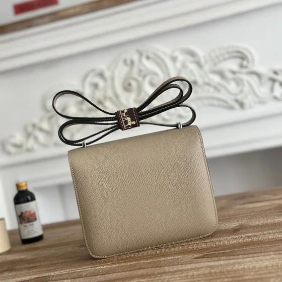 Hermes Constance Light Bege Crossbody