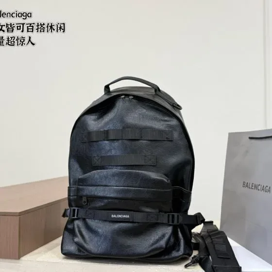 Balenciaga Army Backpack Black Backpack