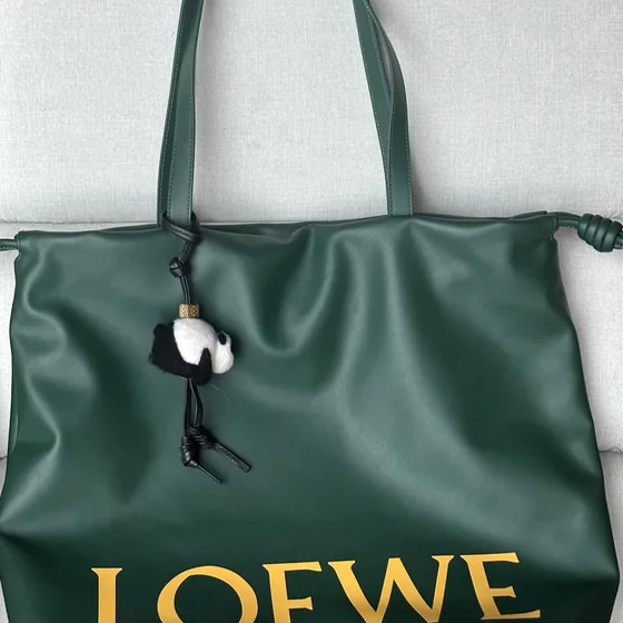Loewe Flamenco Tote Dark Verde Bolso tote