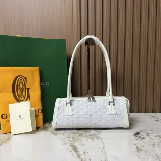 Goyard Saint Martin Bag White Shoulder Bag