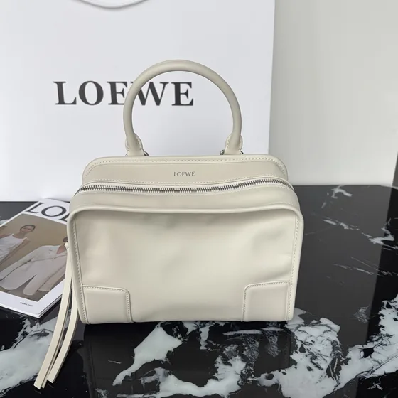 Loewe Amazona Off White Top Handle
