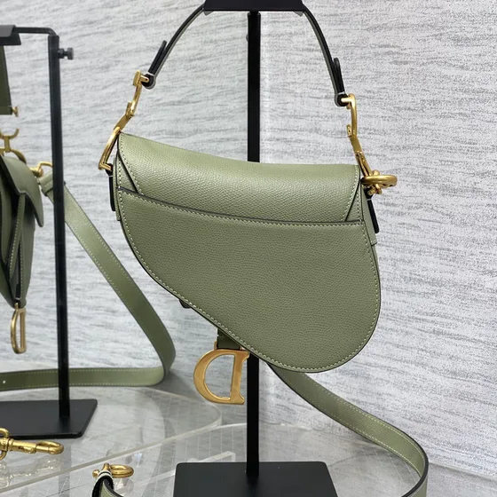 Dior Saddle Bag Sage Grøn Crossbody