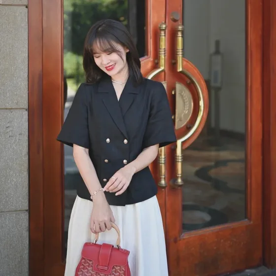 Goyard Saigon Mini Rød Tophåndtag
