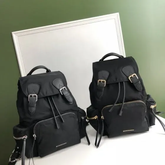 Burberry The Rucksack Black Backpack