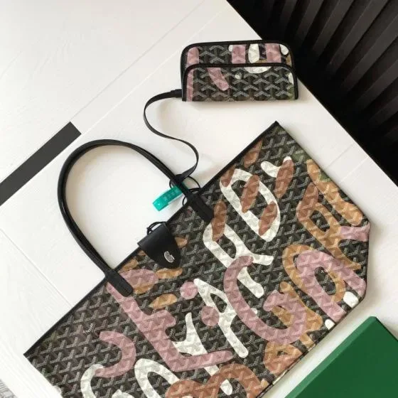 Goyard Saint Louis Multicolor Tote Bag