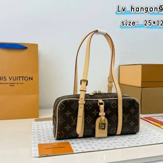 Celine Hang On Brown Monogram 25cm Shoulder Bag