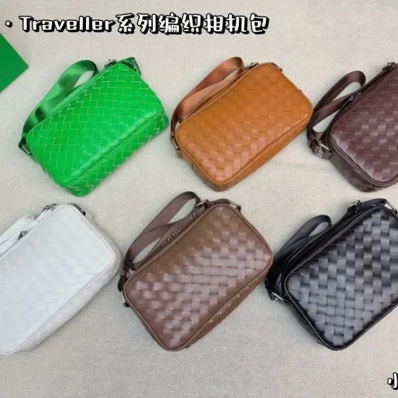 Bottega Veneta Traveller Camera Bag Multicolor Crossbody