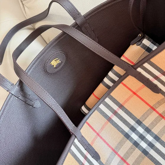 Burberry Vintage Check Kass With Etui Archive Beige Kass