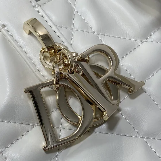 Dior Dior Toujours White Tote Bag
