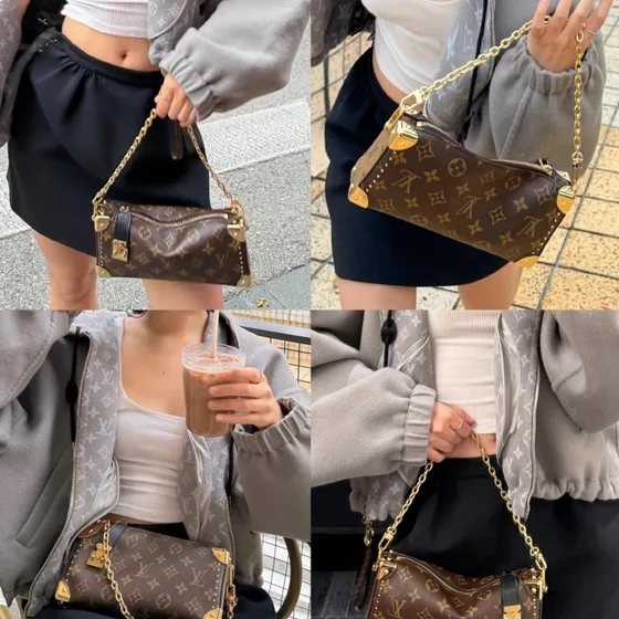 Louis Vuitton Pochette Felicie Brown Woc