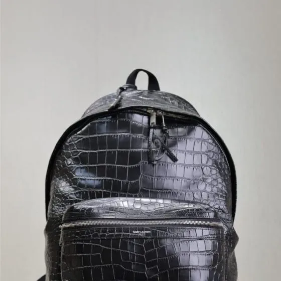YSL City Backpack Black Backpack